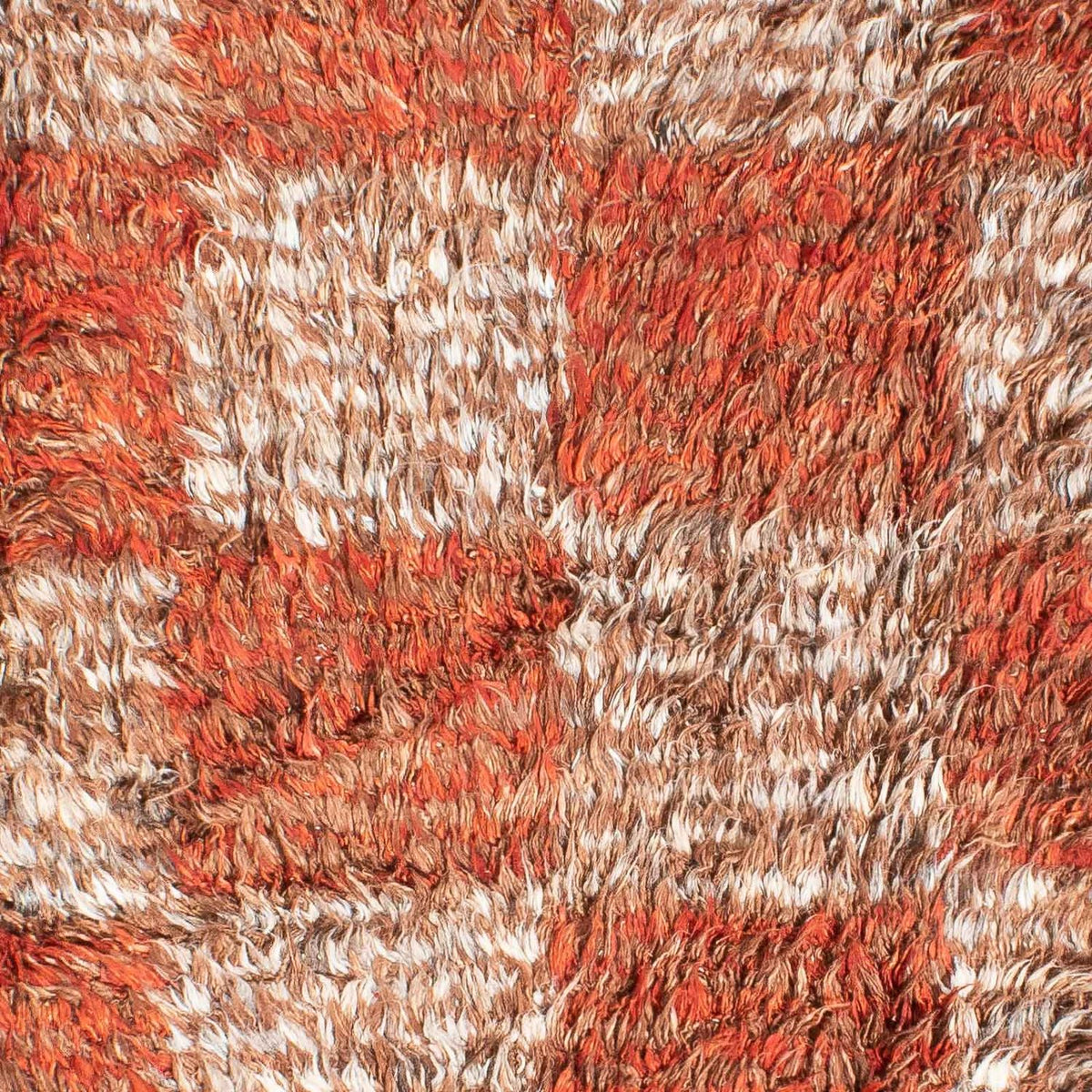Alfombra de pelo largo - 289 x 199 cm - multicolor