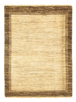 Alfombra Gabbeh - Indus - 153 x 123 cm - marrón claro