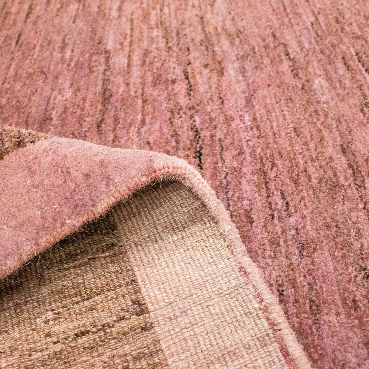 Alfombra Gabbeh - Indus - 156 x 105 cm - fucsia