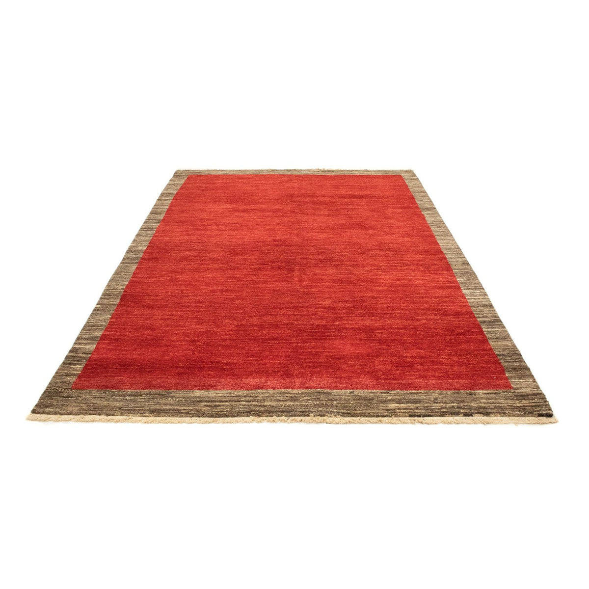 Alfombra Gabbeh - Indus - 248 x 169 cm - rojo