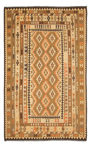 Alfombra Kelim - Splash - 299 x 192 cm - multicolor