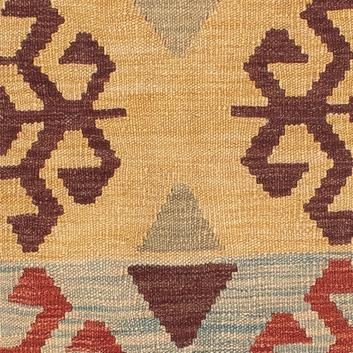 Alfombra Kelim - Oriental - 196 x 151 cm - multicolor