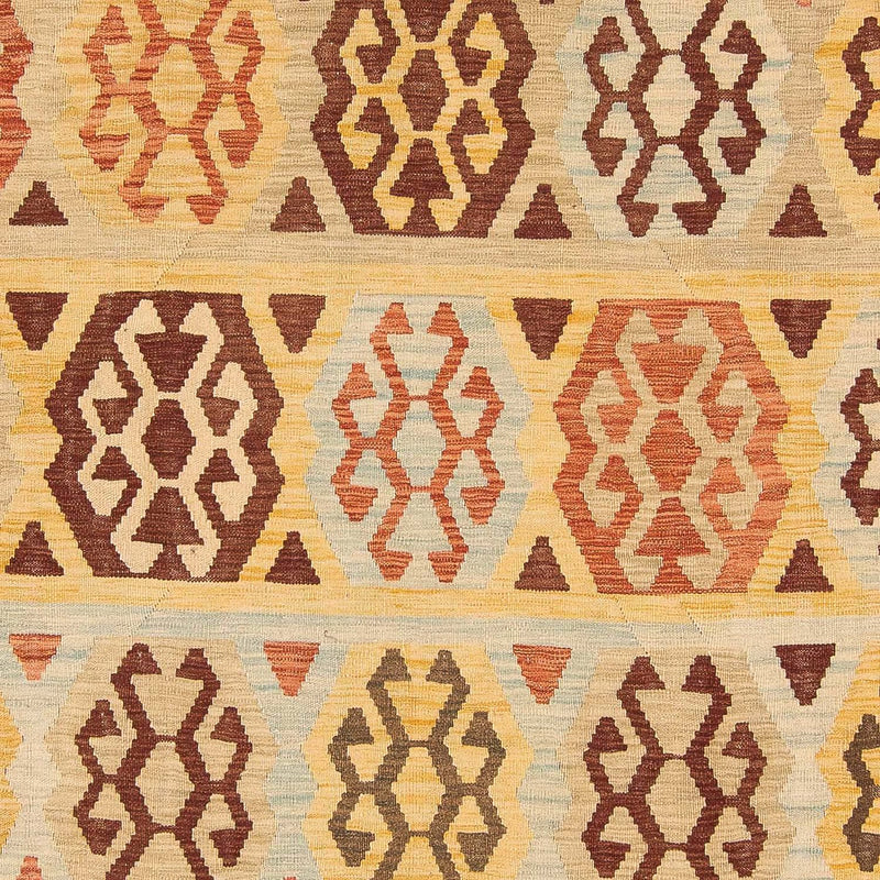 Alfombra Kelim - Splash - 287 x 199 cm - beige
