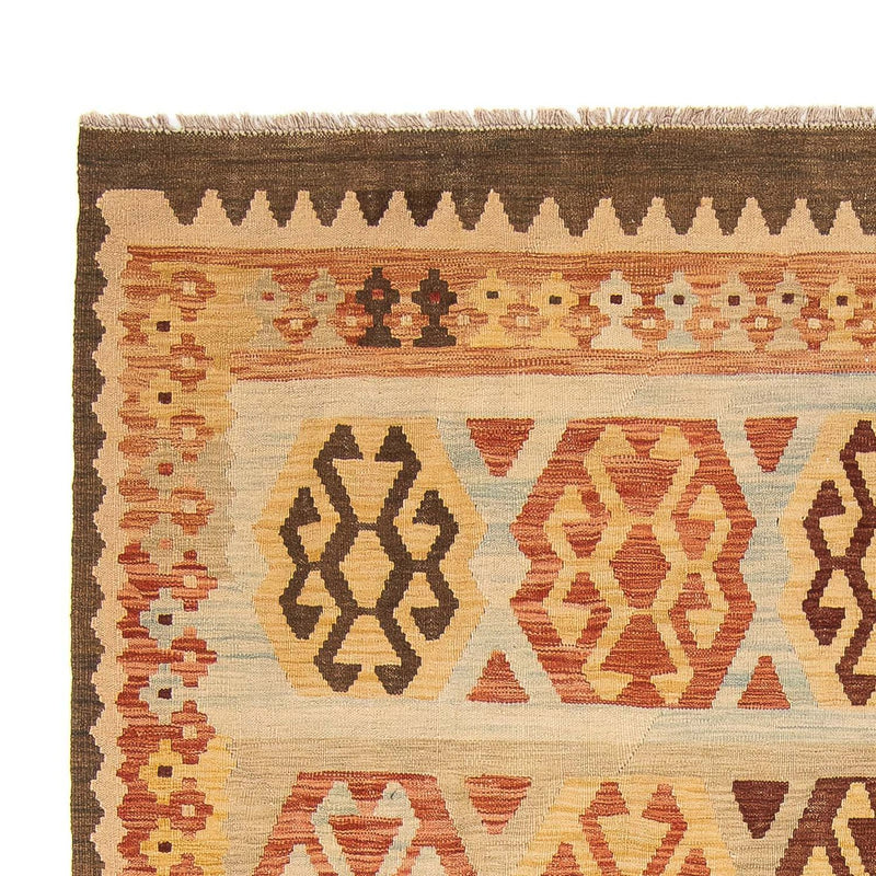 Alfombra Kelim - Splash - 287 x 199 cm - beige