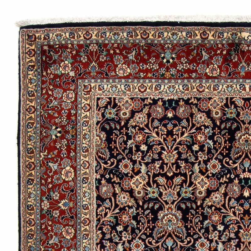 Alfombra persa - Clásica - 209 x 178 cm - azul oscuro