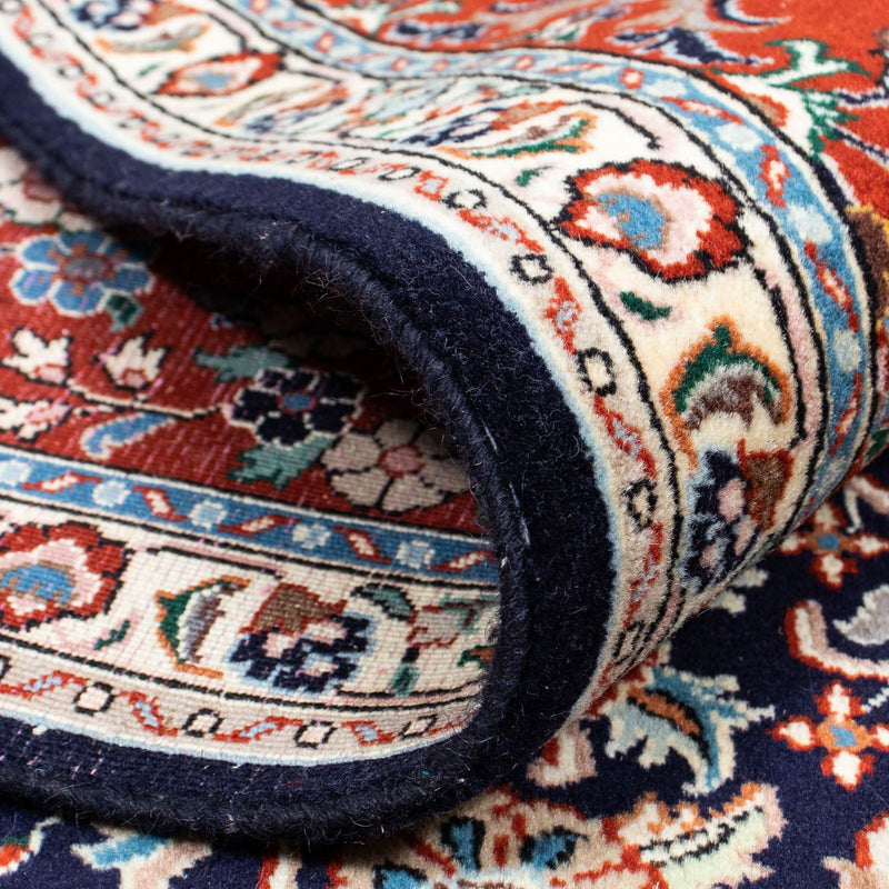 Alfombra persa - Clásica - 209 x 178 cm - azul oscuro