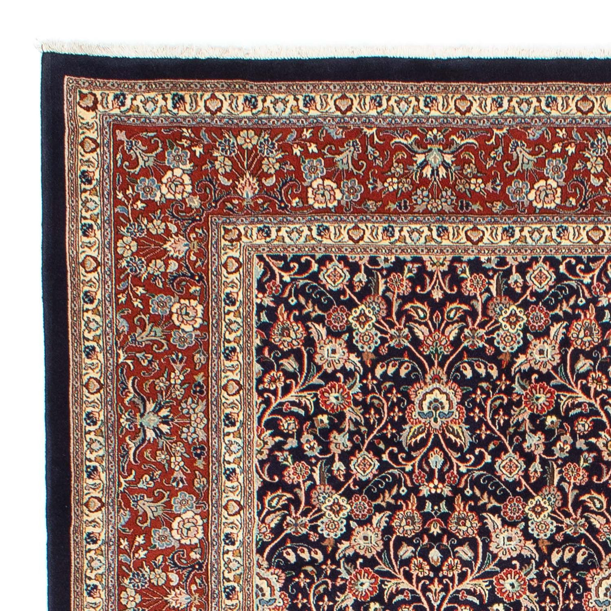 Alfombra persa - Tabriz - 295 x 195 cm - negro