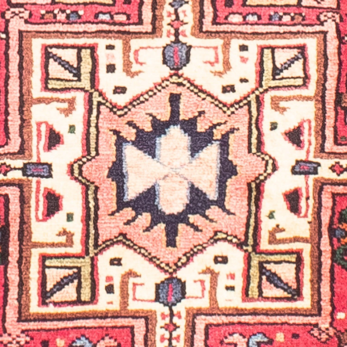 Alfombra de pasillo Alfombra persa - Nómada - 386 x 83 cm - rojo