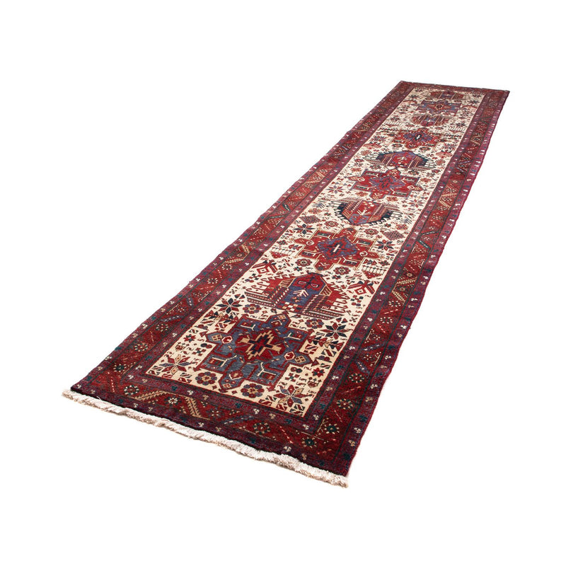 Alfombra de pasillo Alfombra persa - Nómada - 445 x 95 cm - beige