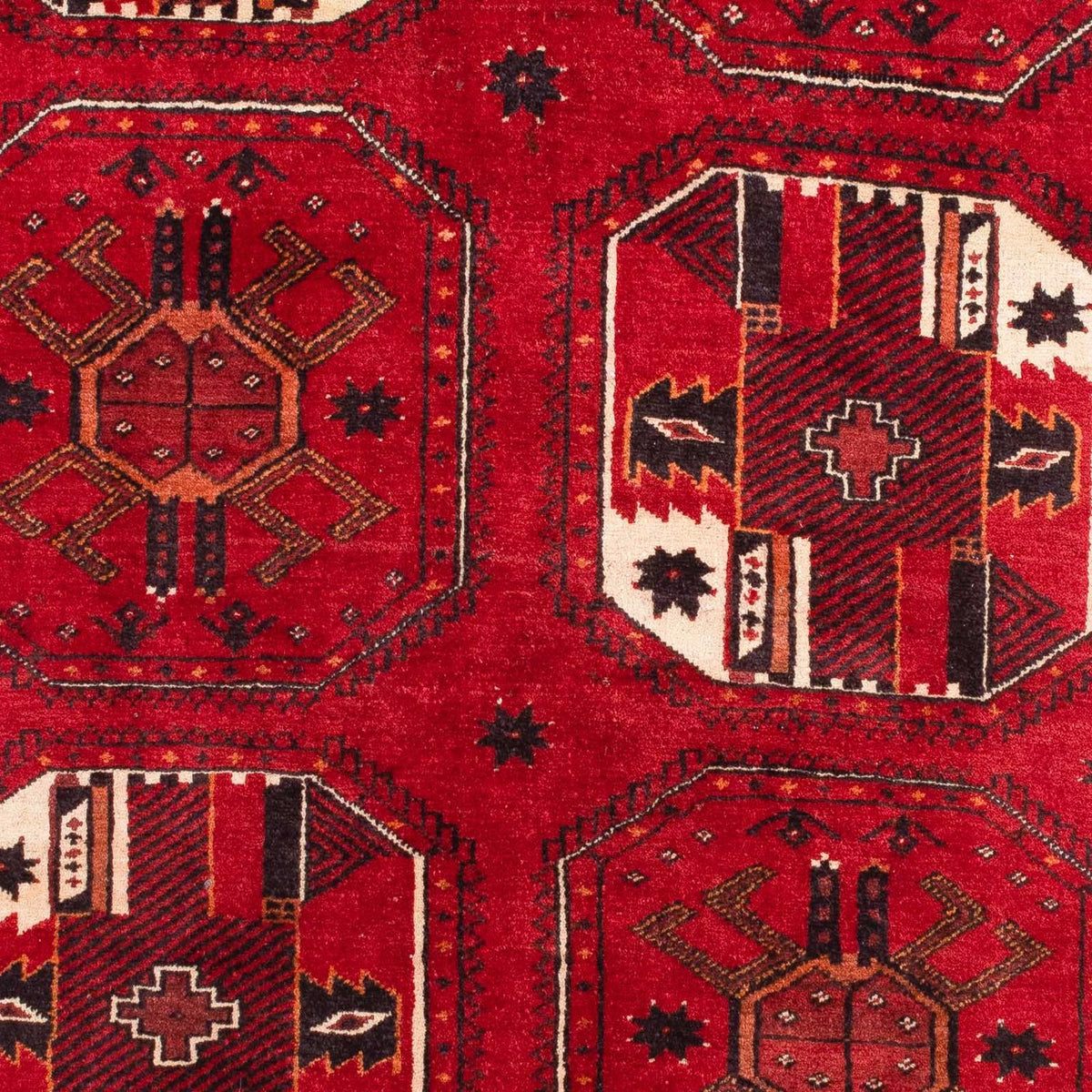 Alfombra Belutsch - 190 x 106 cm - rojo oscuro