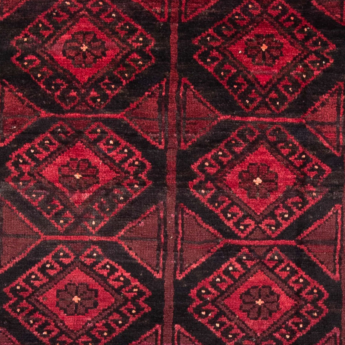Alfombra Belutsch - 180 x 123 cm - rojo