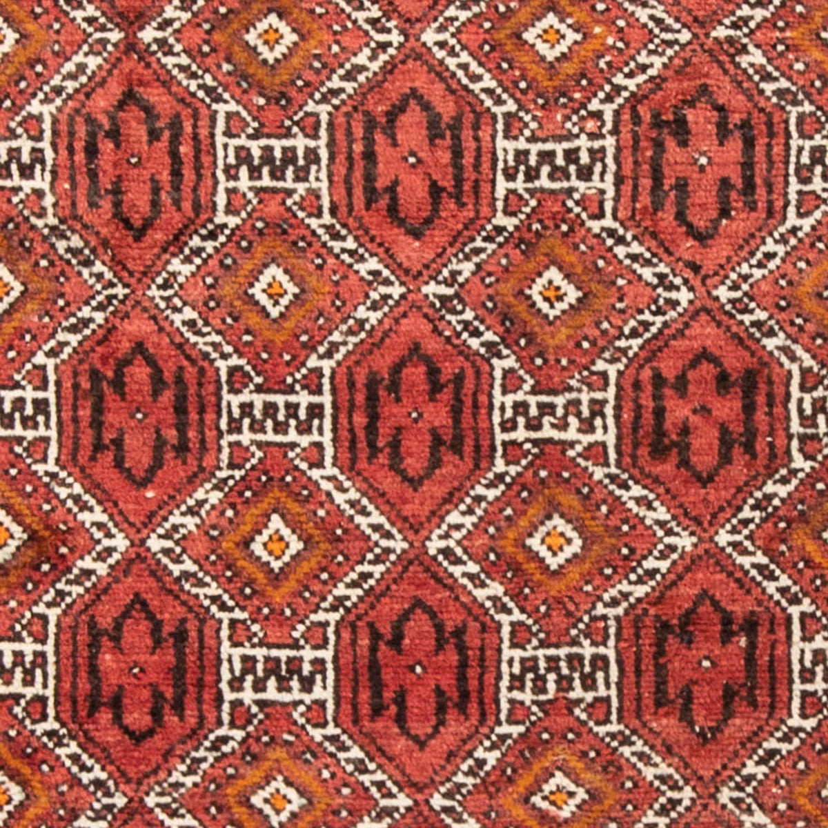 Alfombra Belutsch - 223 x 131 cm - rojo