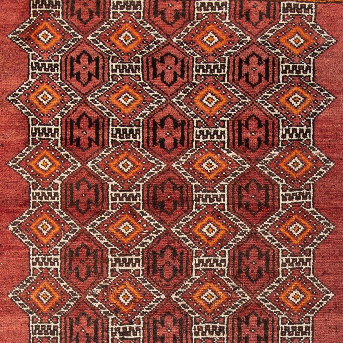 Alfombra Belutsch - 218 x 128 cm - rojo
