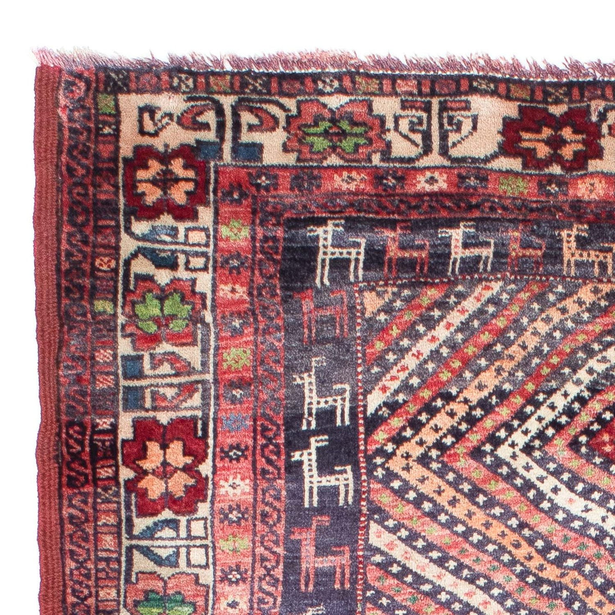 Alfombra Belutsch - 157 x 104 cm - multicolor