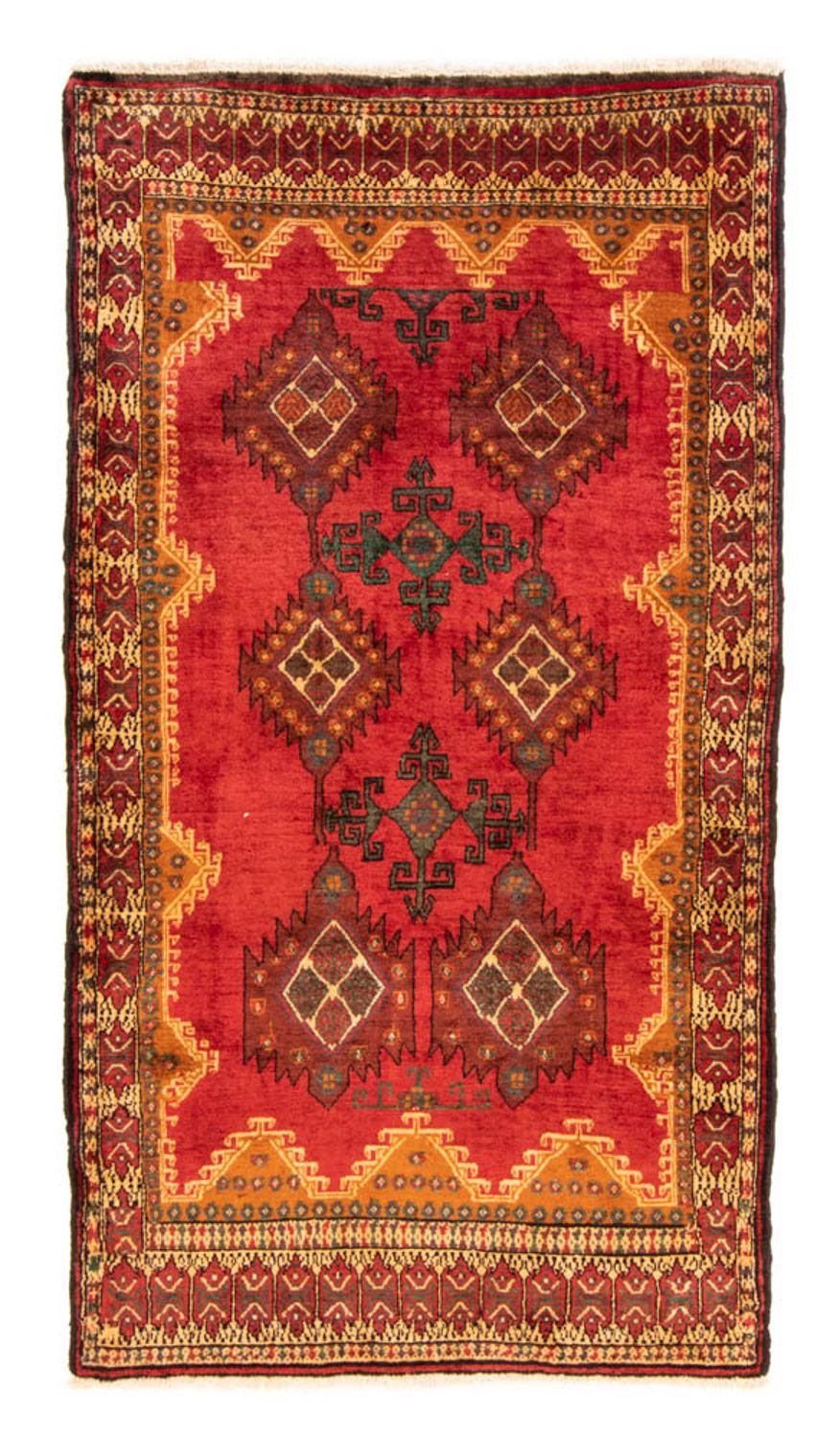 Alfombra de pasillo Alfombra Belutsch - 202 x 111 cm - rojo