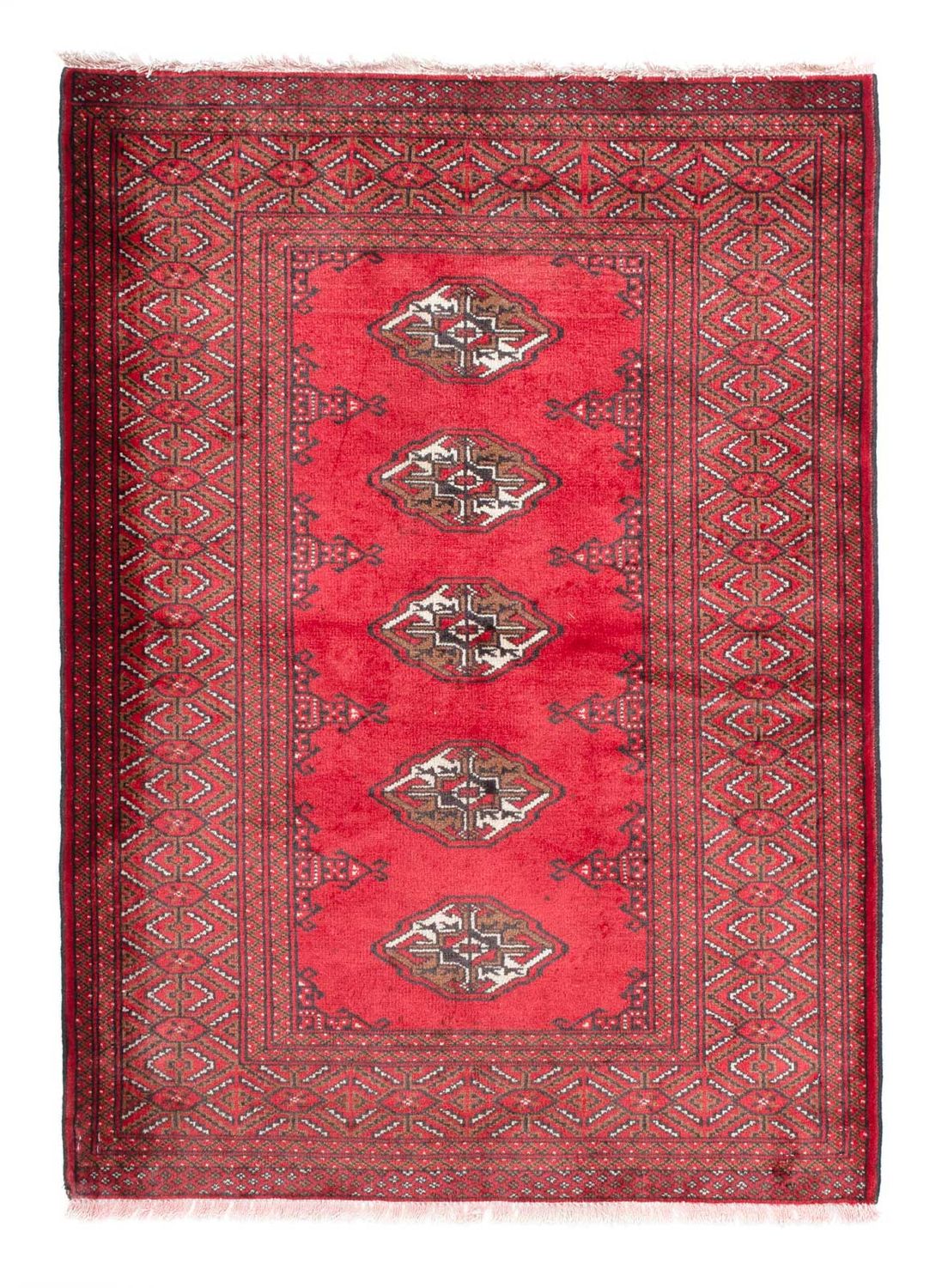 Alfombra Belutsch - 144 x 103 cm - rojo