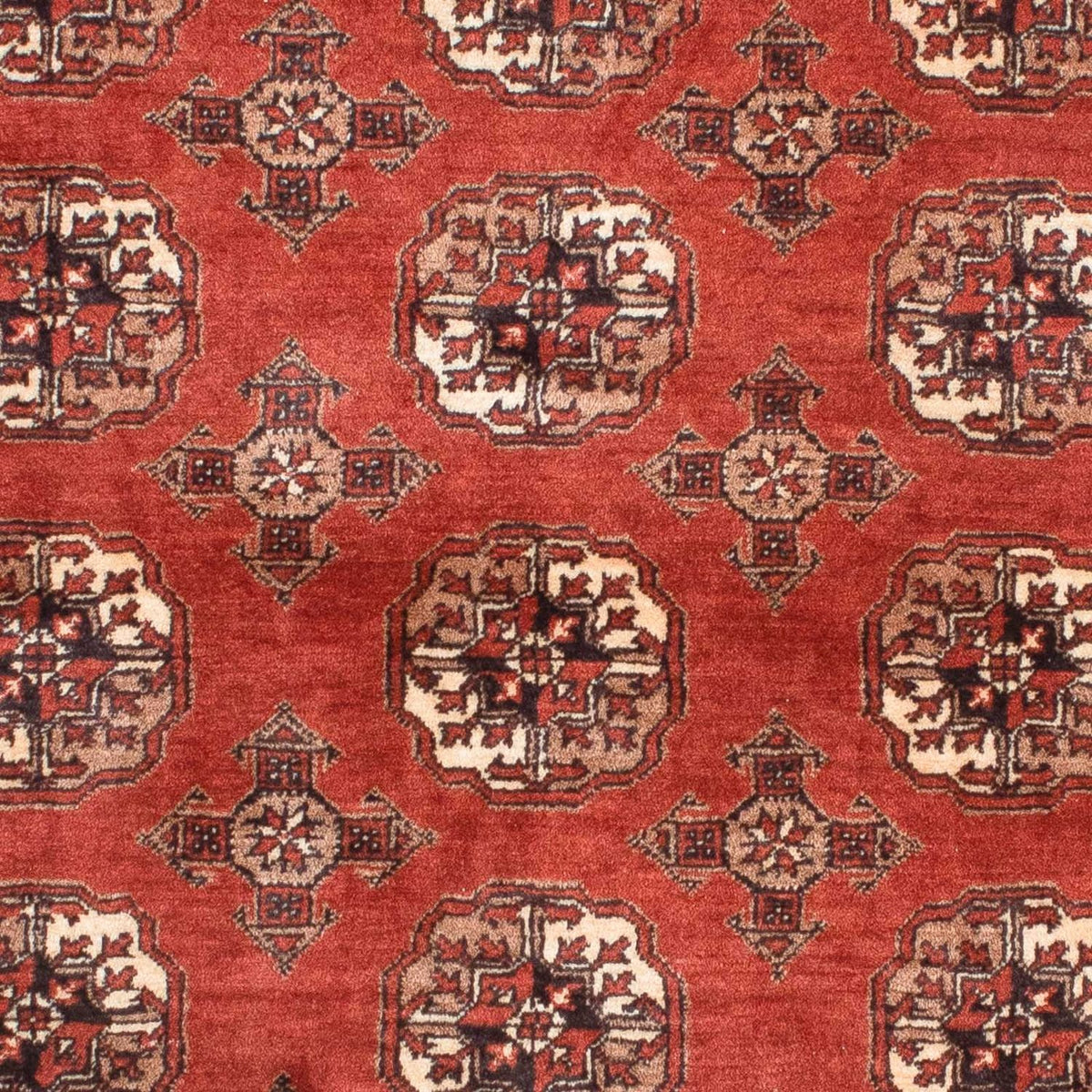 Alfombra Belutsch - 143 x 121 cm - rojo oscuro