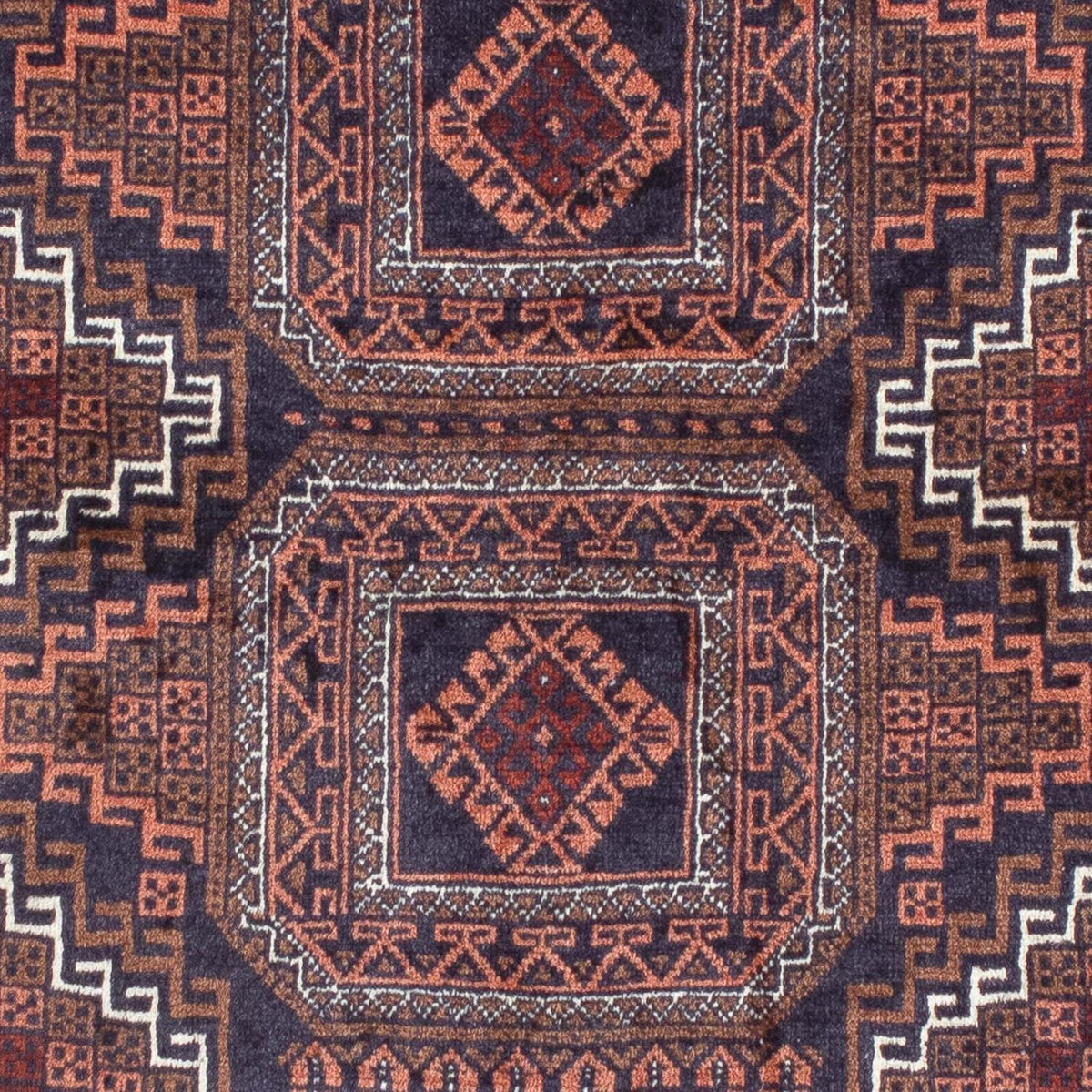 Alfombra Belutsch - 153 x 89 cm - azul oscuro