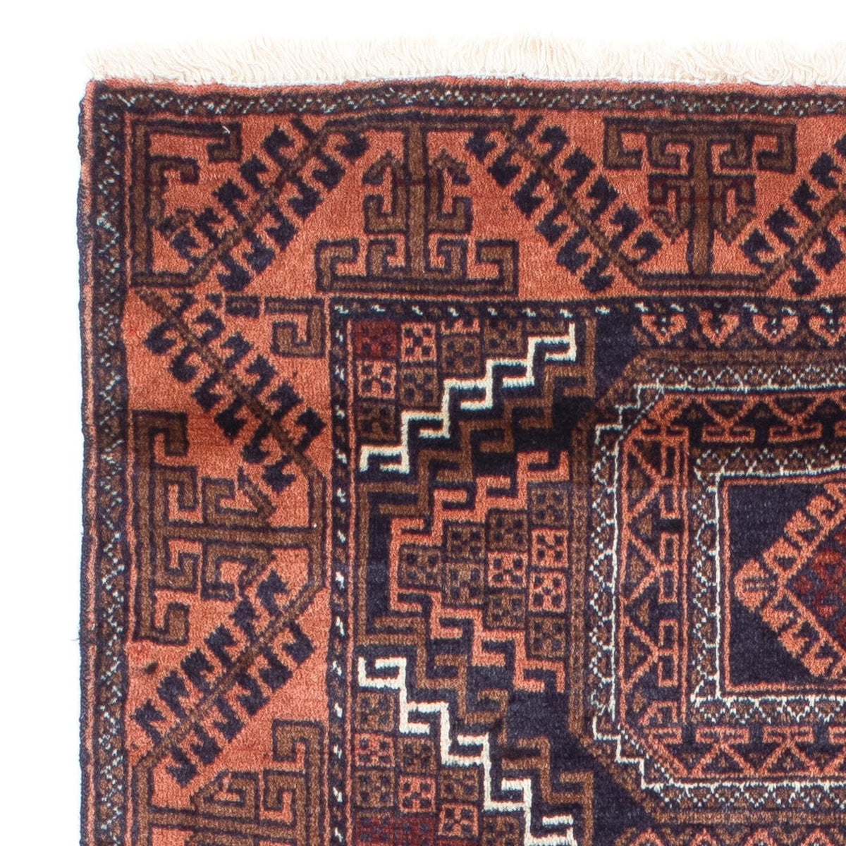 Alfombra Belutsch - 153 x 89 cm - azul oscuro