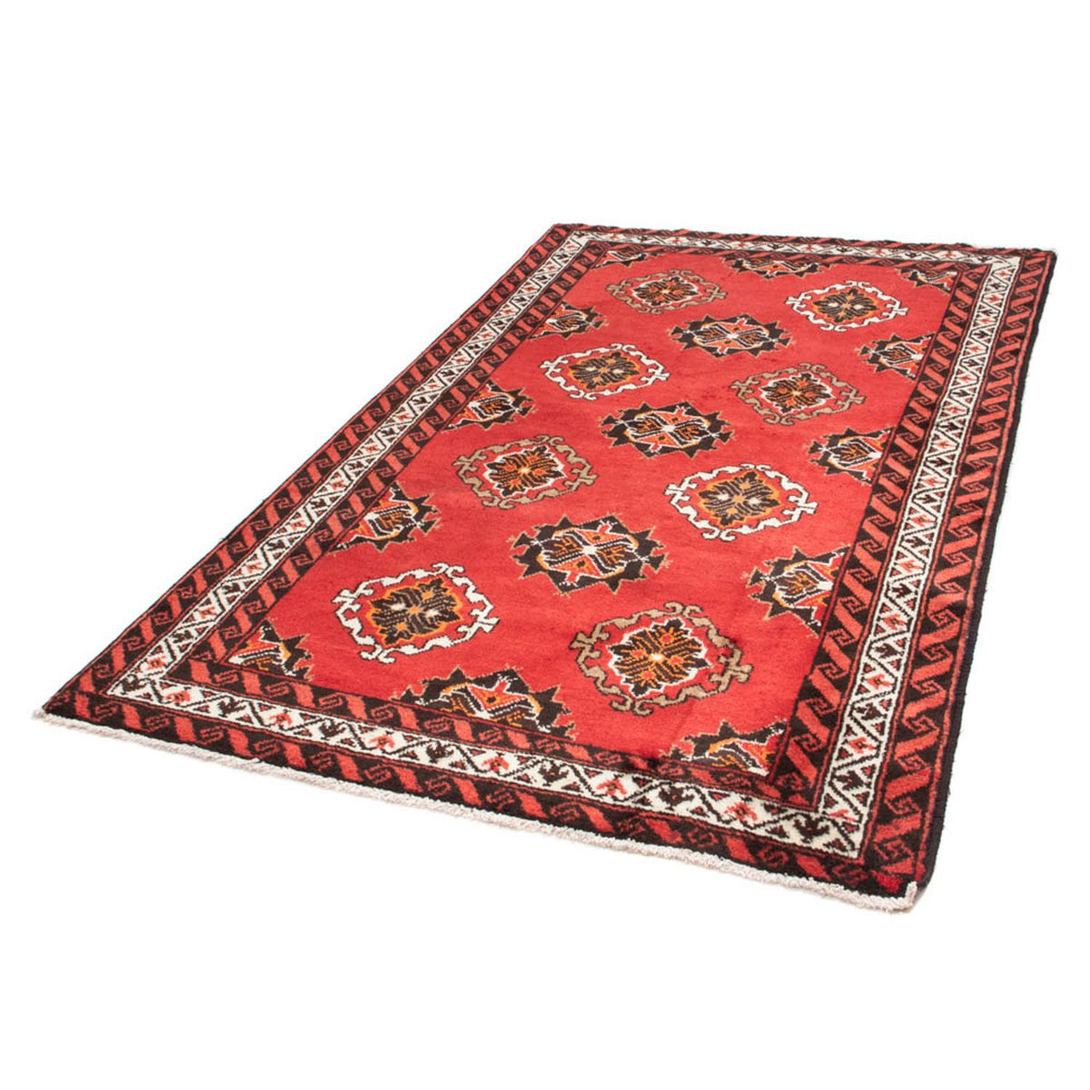 Alfombra Belutsch - 206 x 131 cm - rojo