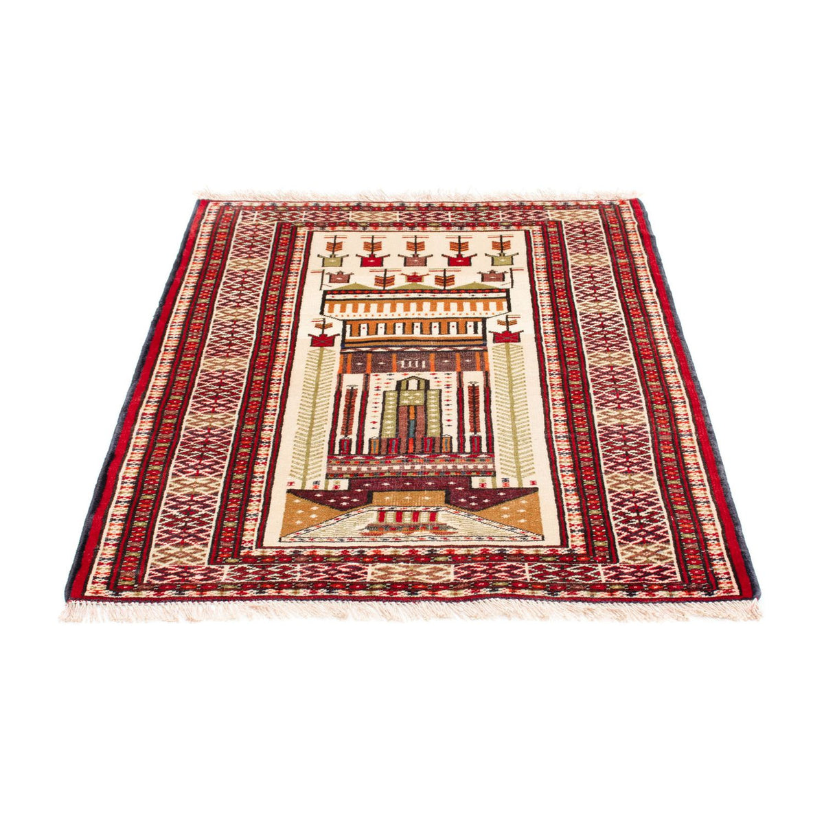 Alfombra Belutsch - 119 x 89 cm - beige