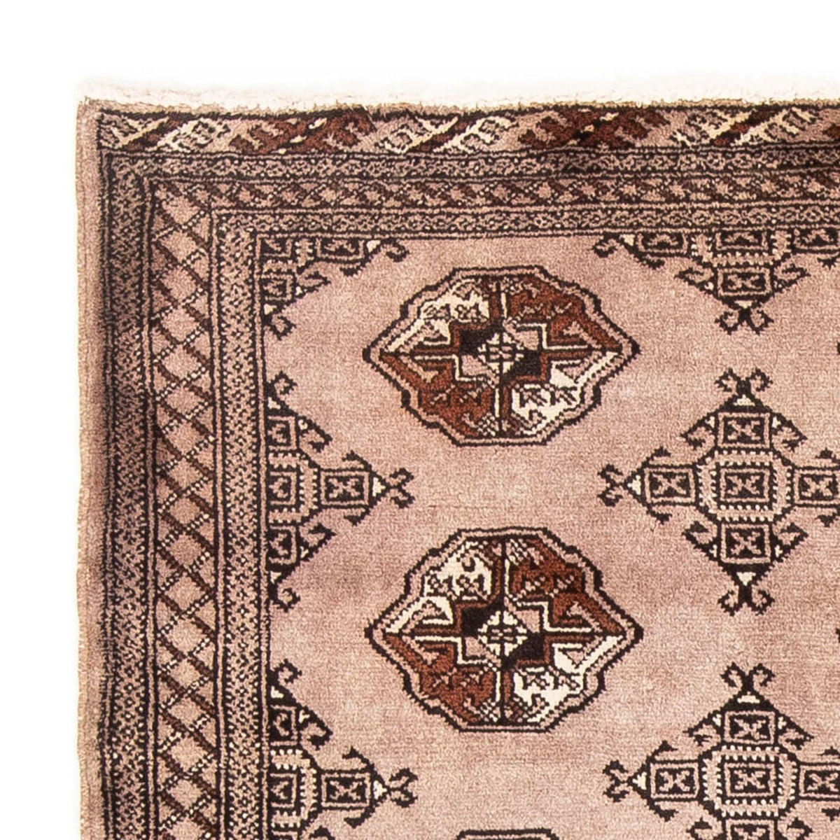 Alfombra Belutsch - 159 x 109 cm - chocolate claro