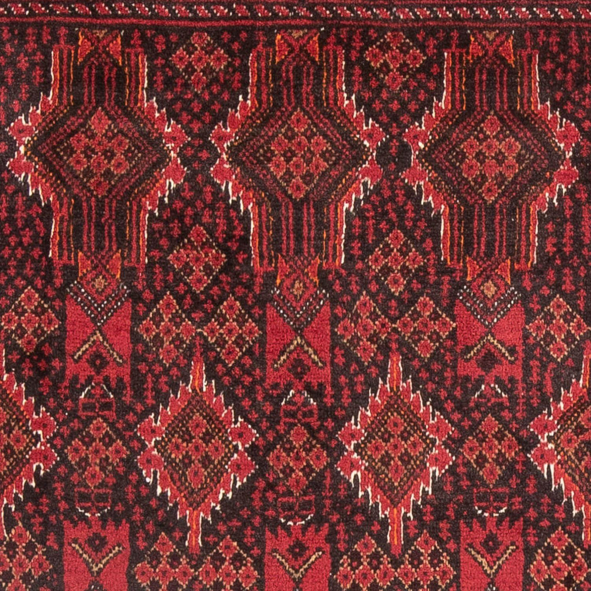 Alfombra de pasillo Alfombra Belutsch - 182 x 101 cm - rojo