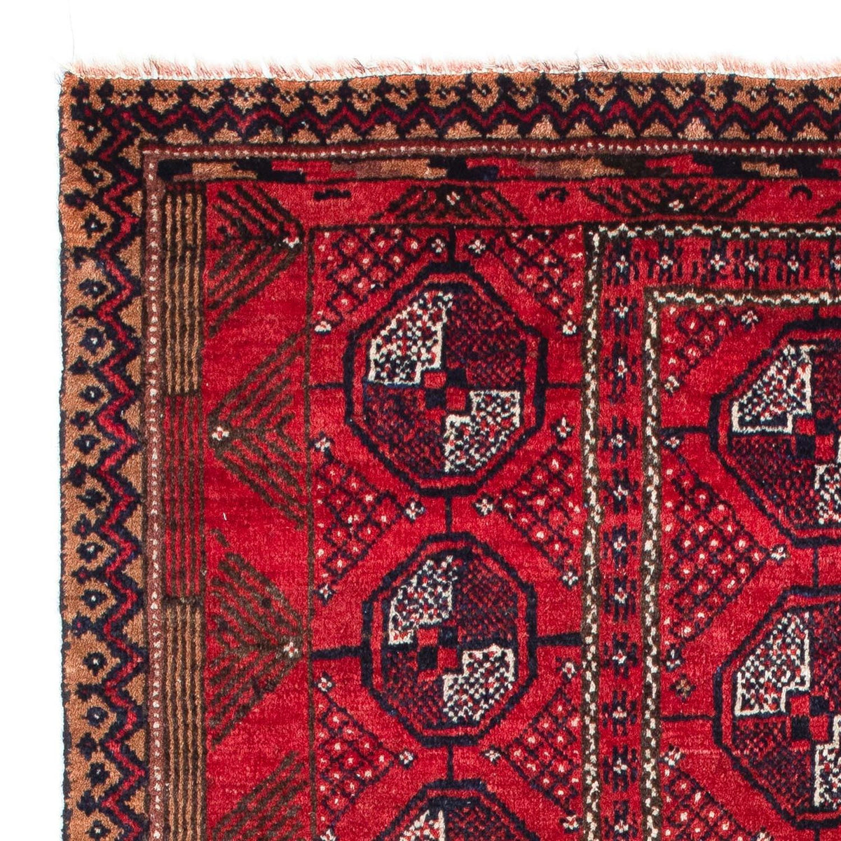 Alfombra Belutsch - 163 x 91 cm - rojo