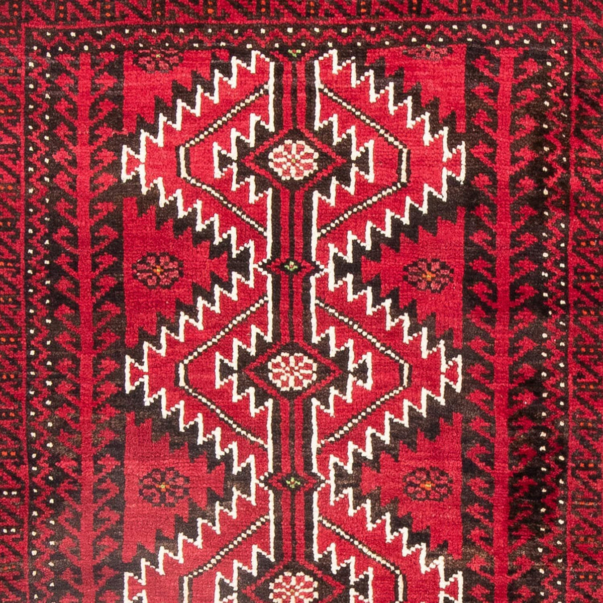 Alfombra Belutsch - 187 x 121 cm - rojo