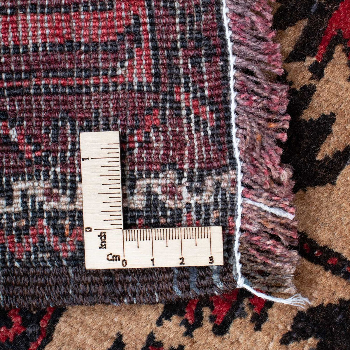 Alfombra Belutsch - 156 x 98 cm - marrón