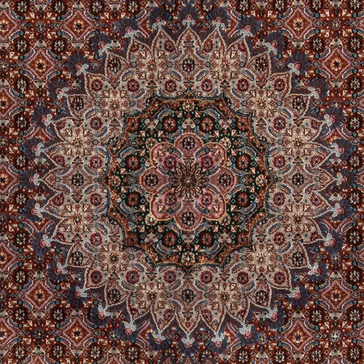 Alfombra persa - Clásica - 197 x 148 cm - rojo oscuro