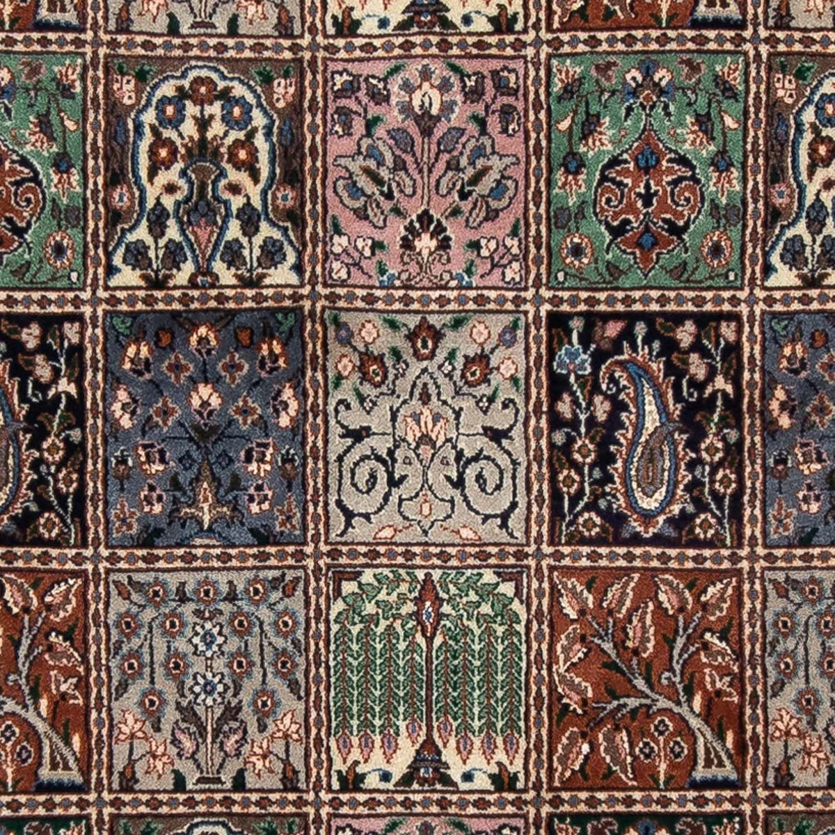 Alfombra persa - Clásica - 218 x 176 cm - multicolor