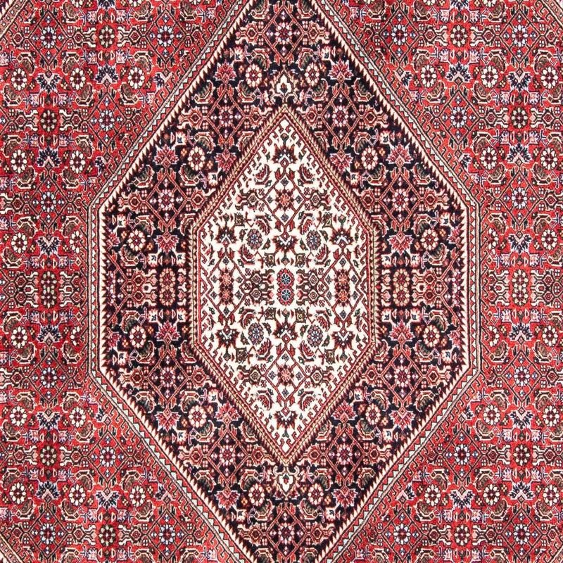 Alfombra persa - Bidjar - 237 x 168 cm - rojo claro