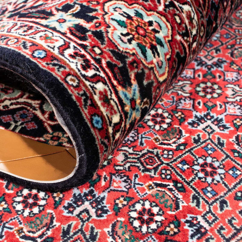 Alfombra persa - Bidjar - 237 x 168 cm - rojo claro