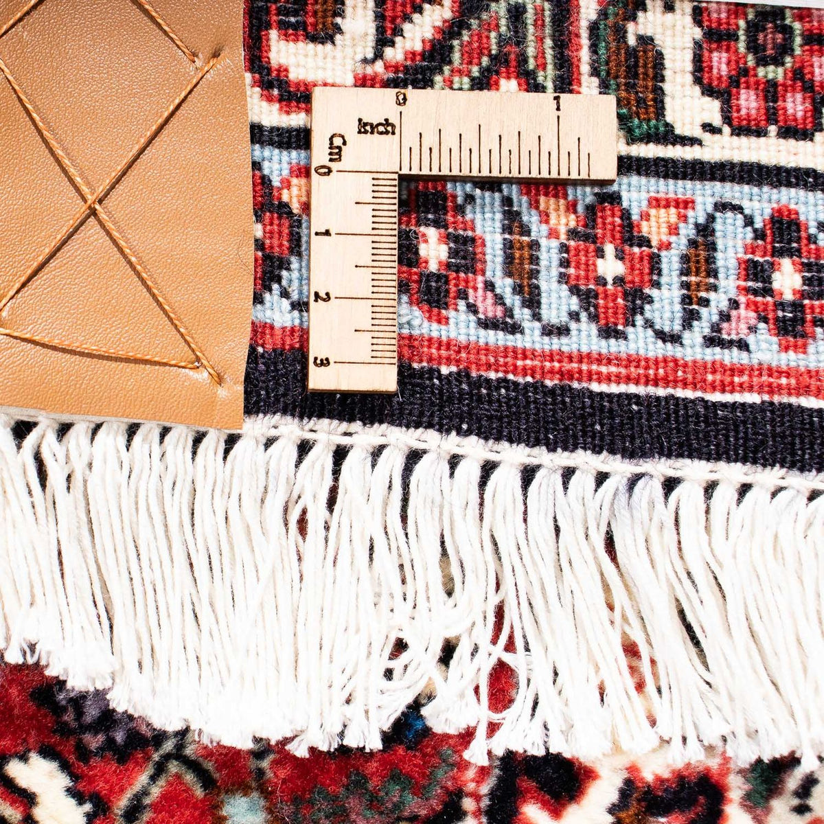 Alfombra persa - Bidjar - 243 x 170 cm - rojo claro