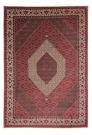 Alfombra persa - Bidjar - 354 x 248 cm - rojo claro