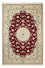 Alfombra Persa - Nain - Real - 236 x 157 cm - rojo oscuro