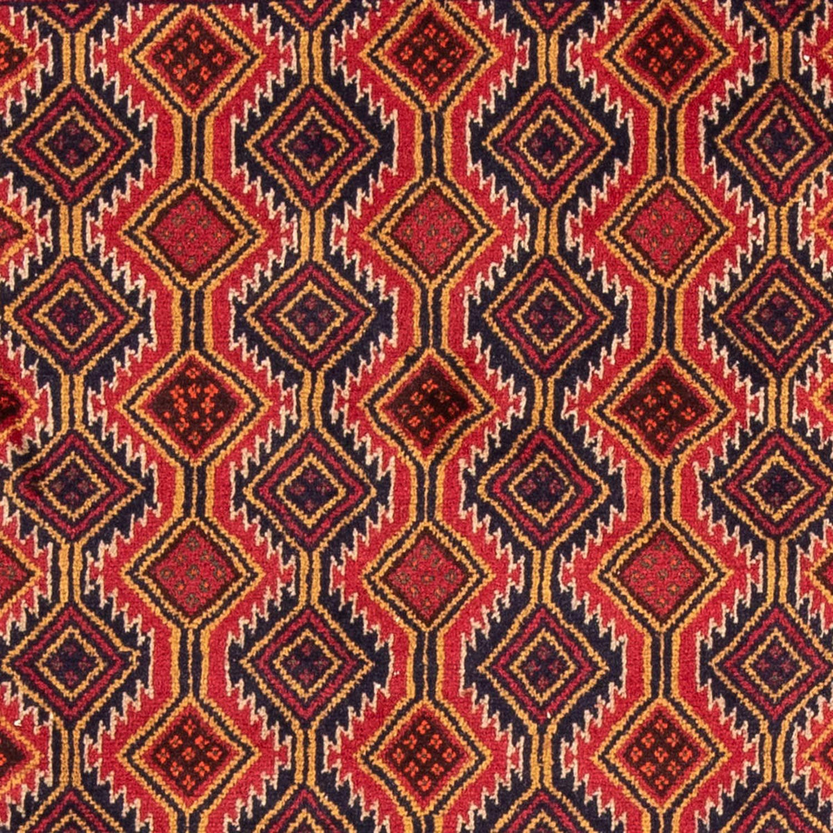 Alfombra de pasillo Alfombra Belutsch - 181 x 98 cm - rojo