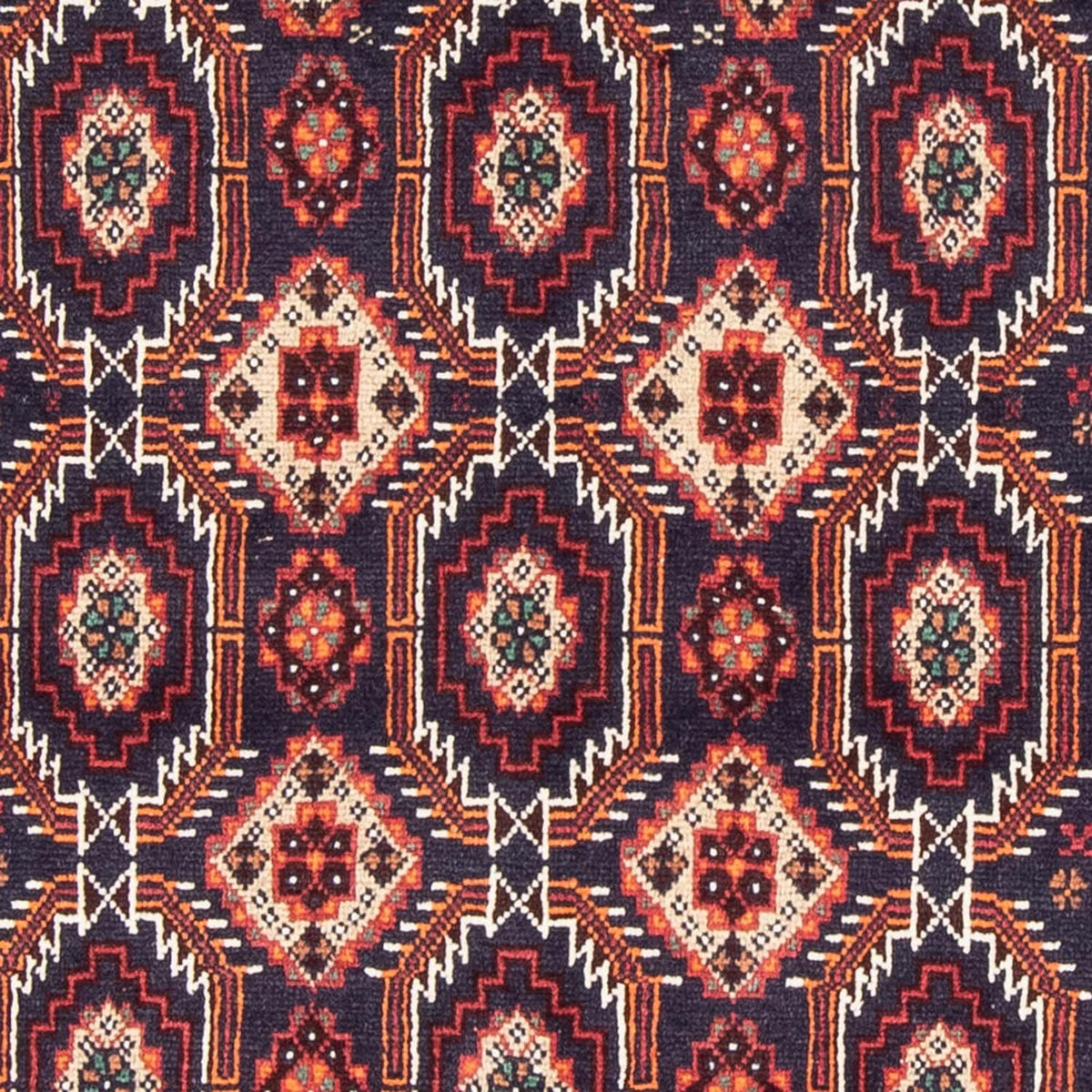 Alfombra de pasillo Alfombra Belutsch - 177 x 94 cm - rojo