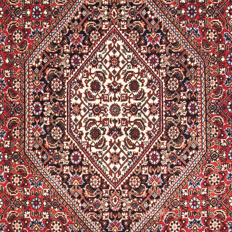 Alfombra de pasillo Alfombra persa - Bidjar - 180 x 107 cm - rojo oscuro