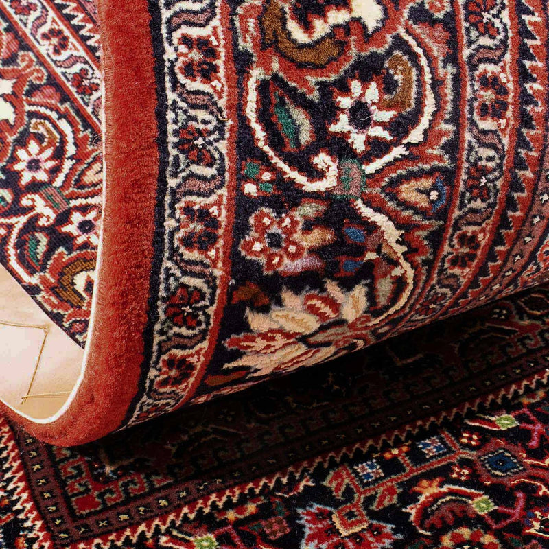 Alfombra de pasillo Alfombra persa - Bidjar - 180 x 107 cm - rojo oscuro