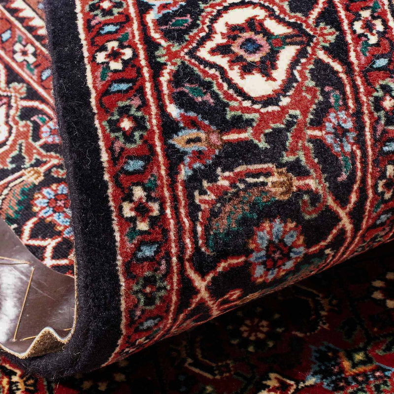 Alfombra persa - Bidjar - 170 x 111 cm - rojo