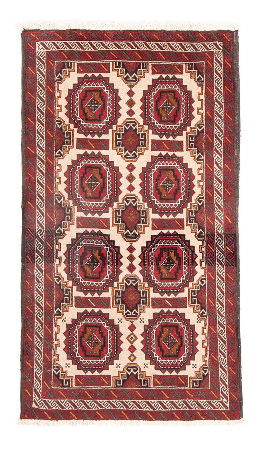 Alfombra de pasillo Alfombra Belutsch - 175 x 103 cm - beige