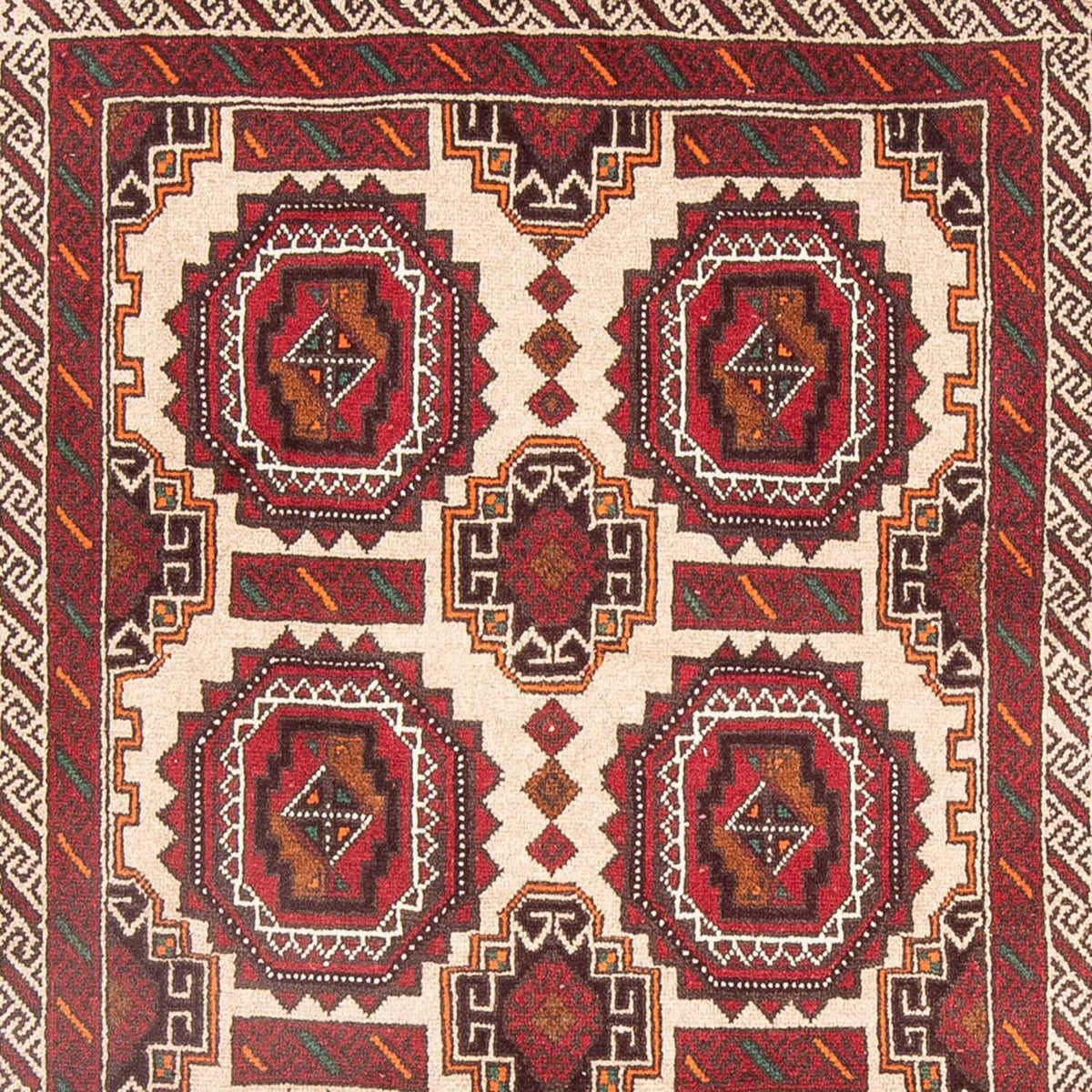 Alfombra de pasillo Alfombra Belutsch - 175 x 103 cm - beige