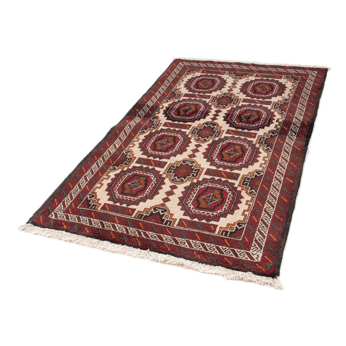 Alfombra de pasillo Alfombra Belutsch - 175 x 103 cm - beige