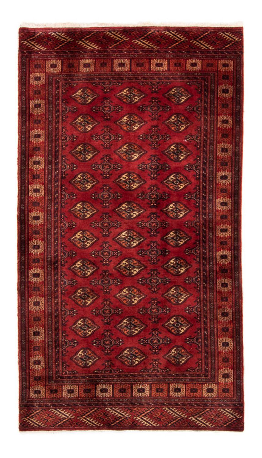 Alfombra de pasillo Alfombra Belutsch - 197 x 108 cm - rojo oscuro