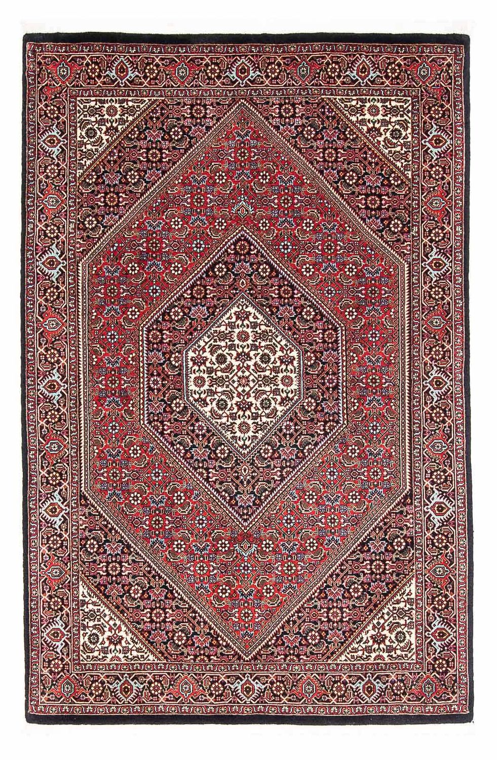 Alfombra persa - Bidjar - 171 x 114 cm - rojo