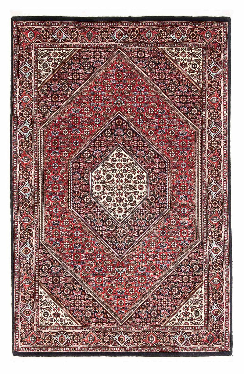 Alfombra persa - Bidjar - 171 x 114 cm - rojo