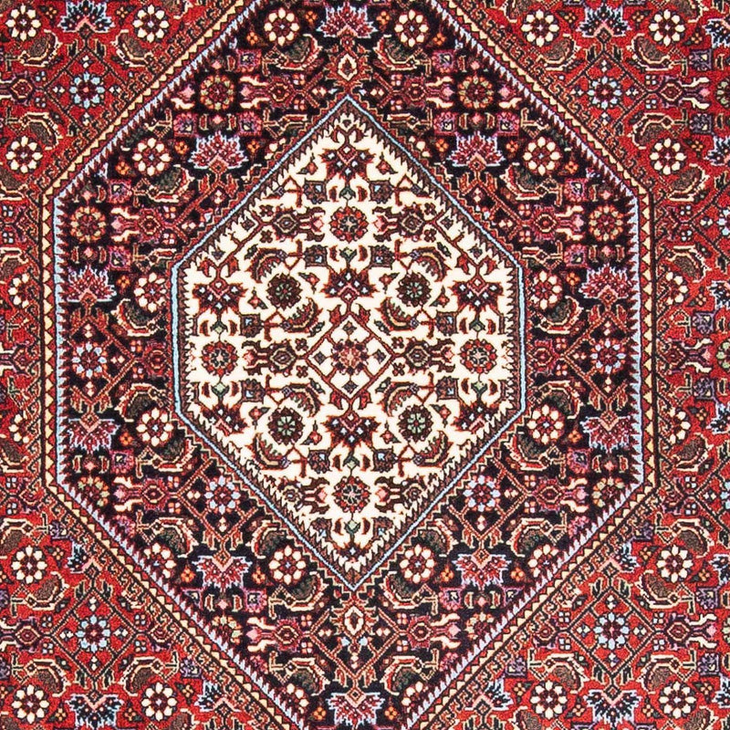 Alfombra persa - Bidjar - 171 x 114 cm - rojo