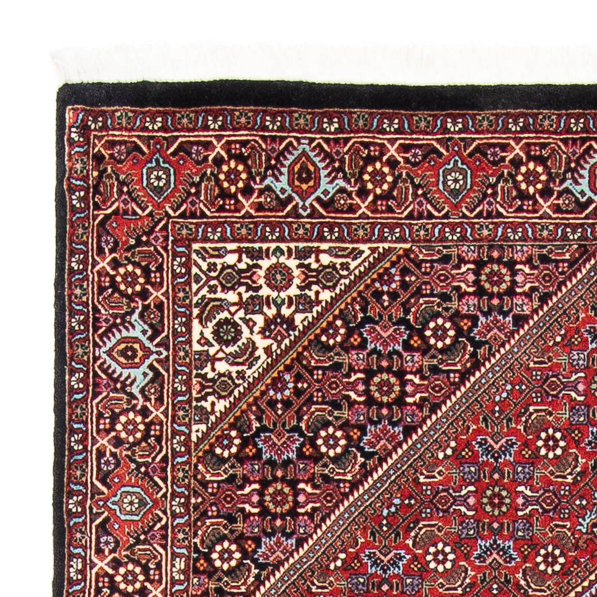 Alfombra persa - Bidjar - 171 x 114 cm - rojo